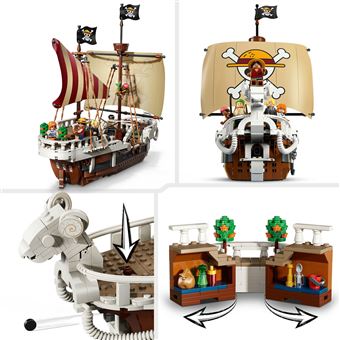 LEGO ONE PIECE Le Bateau Pirate Vogue Merry Jouet dès 75639 - vue 6