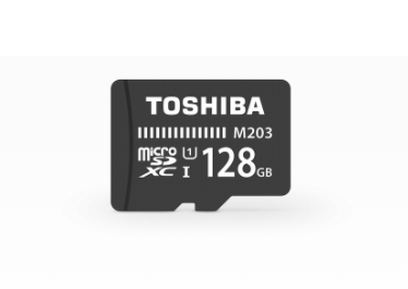 Tarjeta de memoria Toshiba de 128 GB (con adaptador para tarjetas SD)