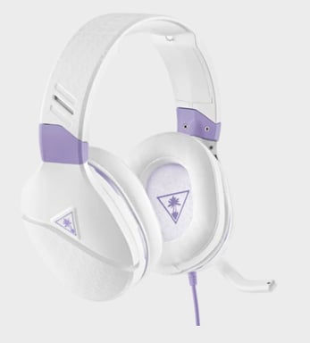 Turtle Beach Recon Spark Casque Avec fil Arceau Jouer Violet, Blanc