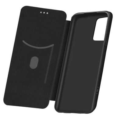 Funda Oppo Reno 5 Pro 5G Tarjetero Efecto Carbono - Negro