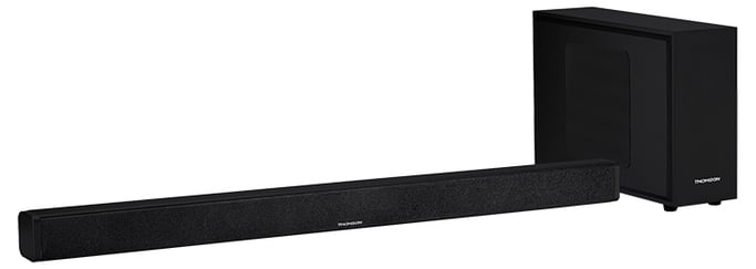 Thomson SB250BT haut-parleur soundbar Noir 2.1 canaux 200 W