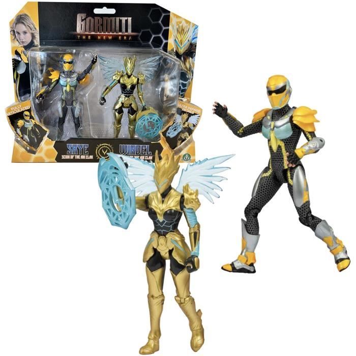 Coffret figurines GORMITI Scion et Gormiti associé Air Skye et Windel 15 cm À partir de GRV191 - vue 4