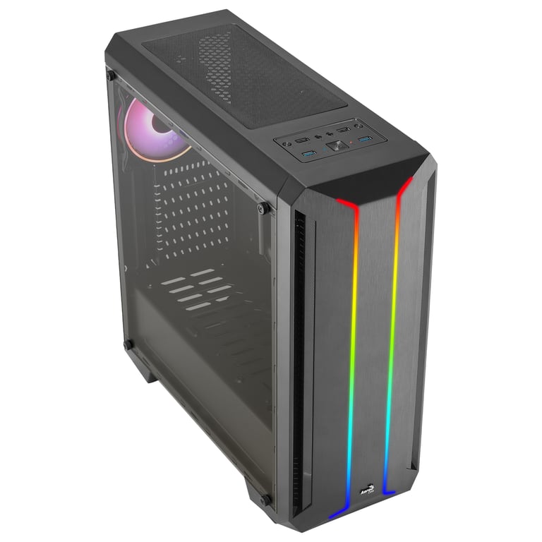 Aerocool Skyline A BK v2 Midi Tower Neuf - vue 3