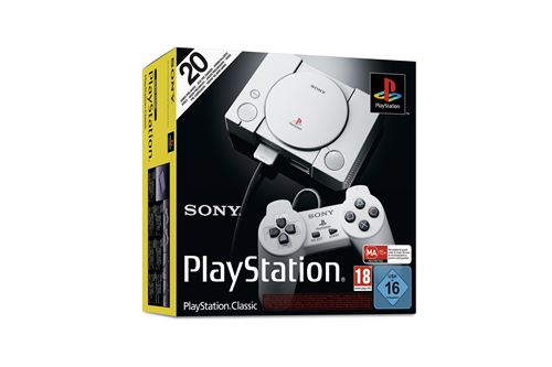 Playstation Classique Mini et ses 20 jeux