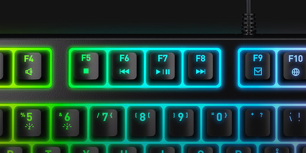 Cherry K4V2 RGB TKL - vue 3