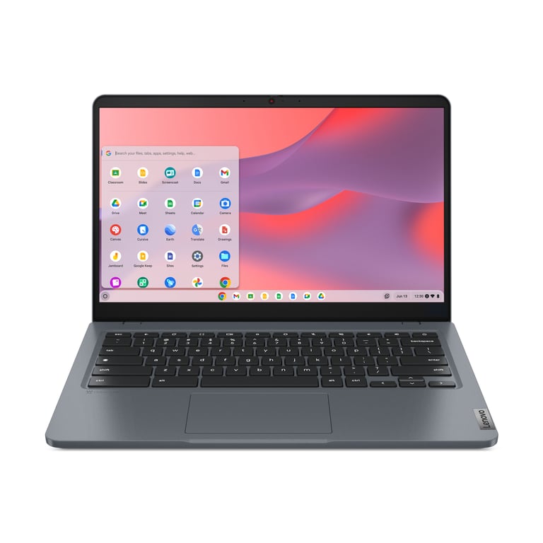 Lenovo 14e Chromebook Gen 3 Intel® N N100 35 6 cm 14 Full HD 4 Go LPDDR5 SDRAM eMMC Wi Fi 6E 802.11ax ChromeOS Français Neuf