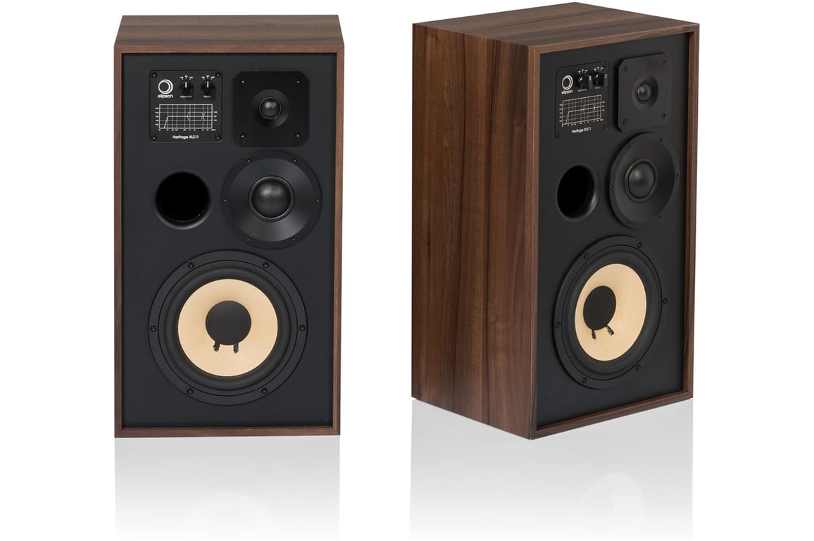 Enceinte colonne Elipson Heritage XLS11 Noyer Vendue à 'unité - vue 3