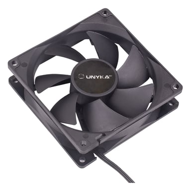 UNYKAch 90 mm Case per computer Ventilatore 9 cm Nero