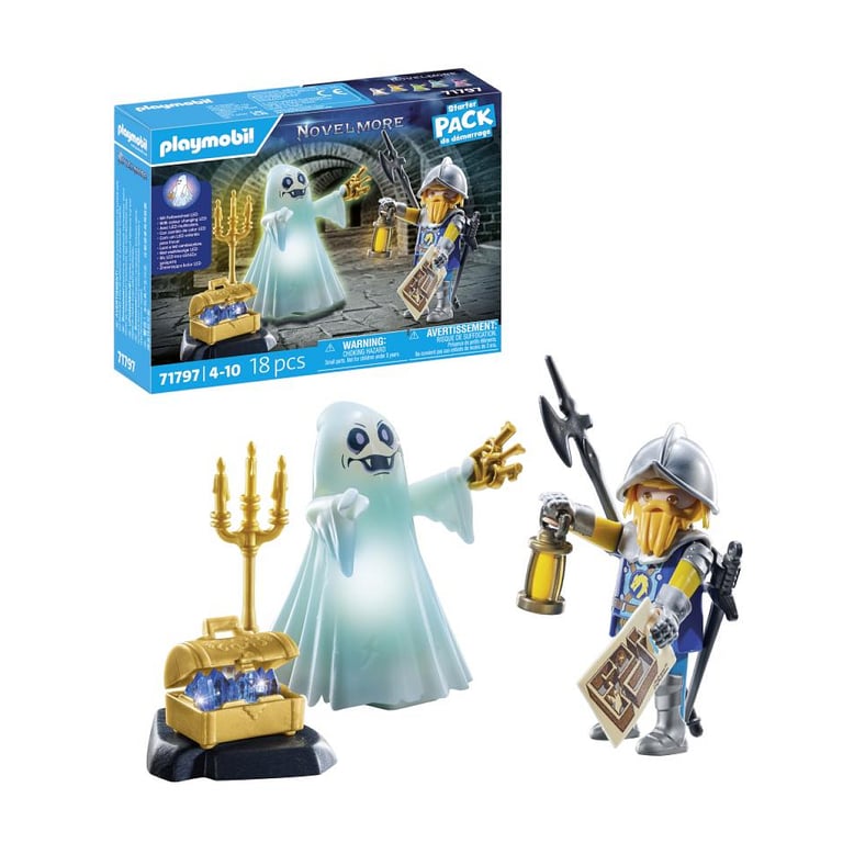 Playmobil 71797 Chevalier et fantôme à effets lumineux - vue 4