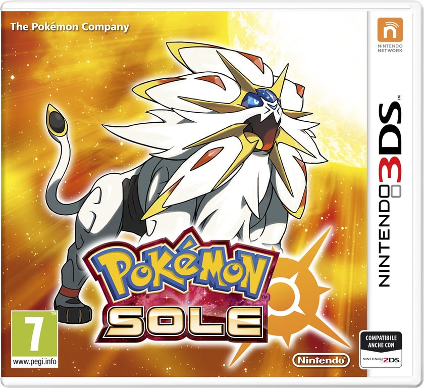 Pokémon Soleil Nintendo 3ds Italien - vue 5