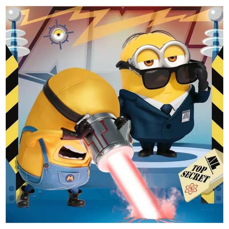 Puzzle Toujours Méchant 49 Pièces Ravensburger La Boite De 3 Puzzles - vue 4