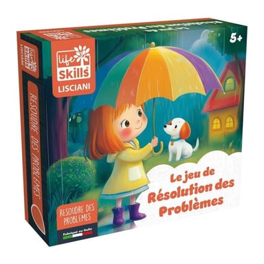 Resolución de problemas - Juego de mesa - HABILIDADES VITALES - Tablero ilustrado