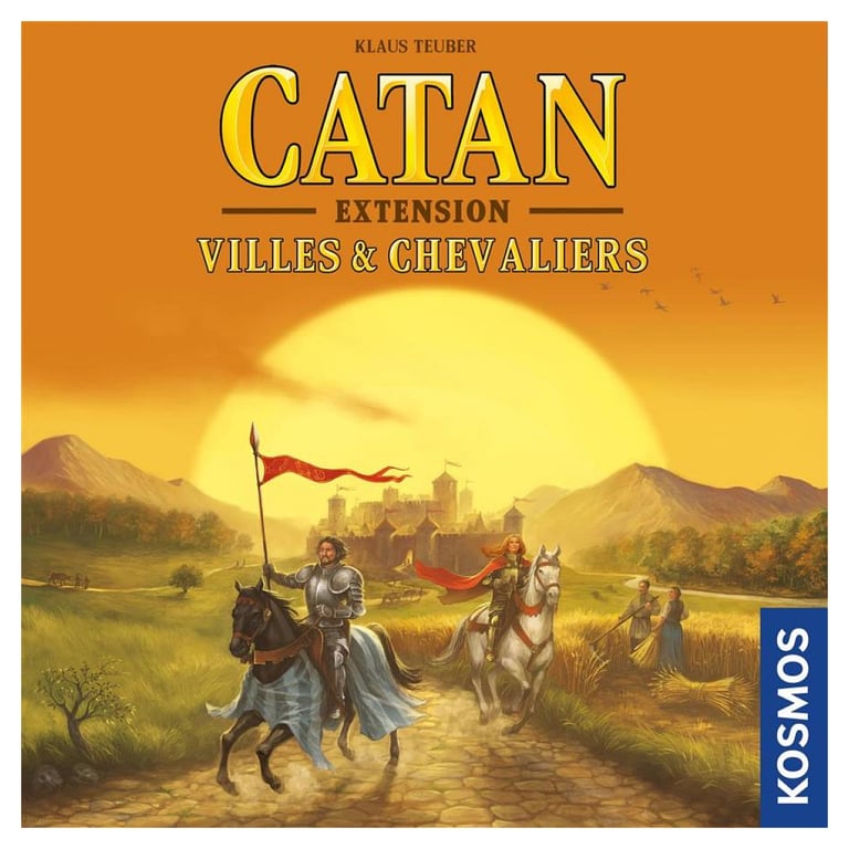 Asmodee Catan Extension Villes et Chevaliers - vue 2