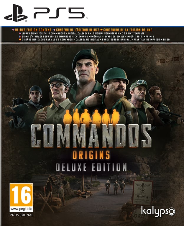 Commandos : Origins deluxe édition Jeu PS5 - vue 2