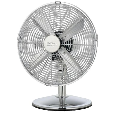 Cecotec Ventilateur EnergySilence 620 RetroDesk Argentée - vue 1