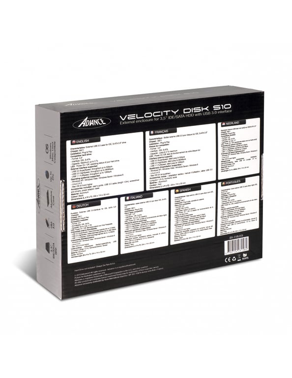 Advance Velocity Disk S10 - vue 3