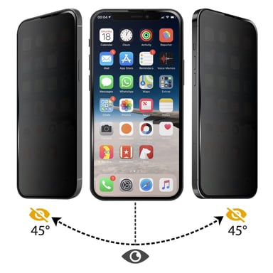 Tiger Glass Plus Verre Trempe Confidentiel Iphone 13 Pro Max