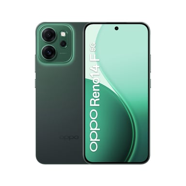 OPPO 14 F 5G Reno14 F 5G 16,7 cm (6.57'') SIM doble Android 15 USB Tipo C 8 GB 256 GB 6000 mAh Verde