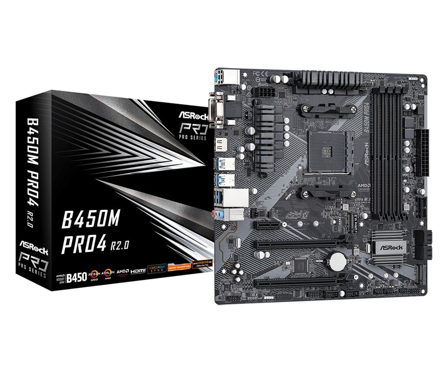 ASRock B450M Pro4 R2.0