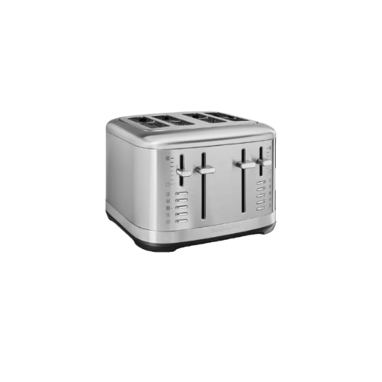 GRILLE PAIN 4 TRANCHES KitchenAid 5KMT4109ESX Acier - vue 2