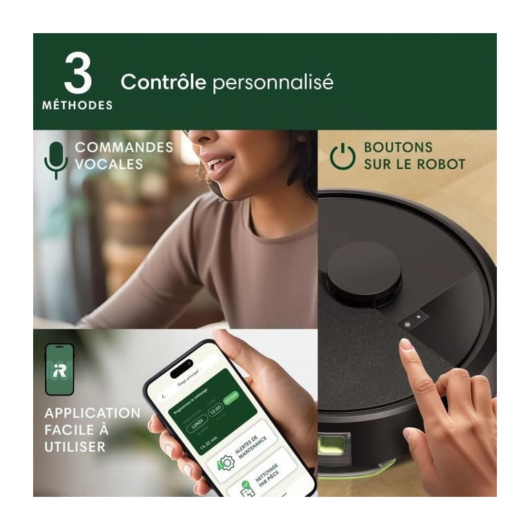 Aspirateur robot Roomba 105 Combo Y311240 - vue 7