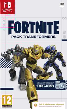 Fortnite Pack Transformers (SWITCH)