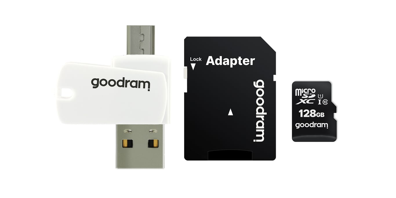 Goodram M1A4 All in One MicroSDXC UHS I Classe 10 Neuf