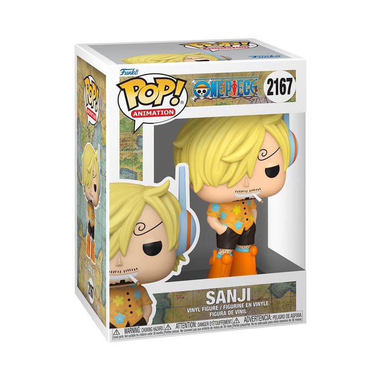 One Piece Figurine POP! Sanji 9 cm - vue 3