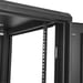 StarTech.com Armario Rack para Servidores 24U 19'' 4 Columnas - Rack de Servidores con Cerradura y Seguro - Rack con Ruedas y Carriles de Montaje Ajustables para Equipo de Red