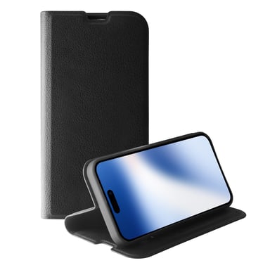 Vivanco Premium Wallet coque de protection pour téléphones portables 15,5 cm (6.1'') Étui avec portefeuille Noir