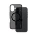 PanzerGlass CARE by ® Flagship Case Smokey Urban Combat w. Black MagSafe iPhone 16 funda para teléfono móvil Negro