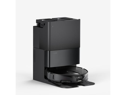 Qrevo Slim - Robot aspirador sin bolsa de 0,22 L, color negro