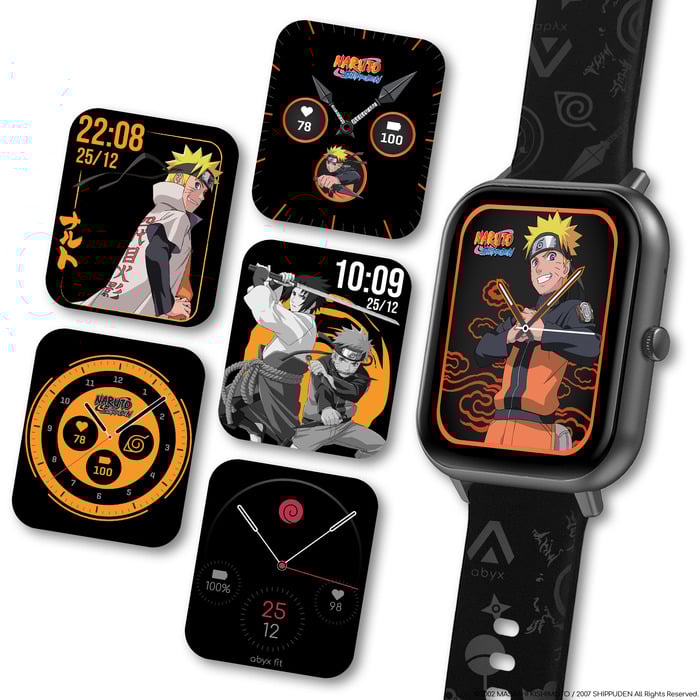 Montre connectée Abyx Fit Touch 3 Collection Naruto Naruto Neuf - vue 3