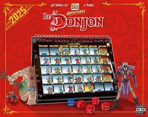 Jeu d’ambiance Sorry we are French 365 Aventures Le Donjon - vue 2