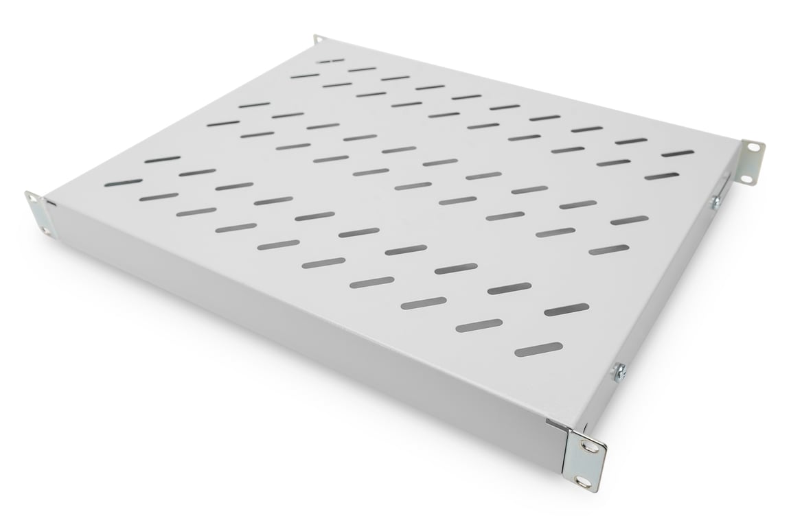 Digitus Étagères avec rails de fixation variables pour montage fixe dans les armoires de 483 mm 19 po Neuf