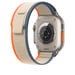 Apple MT5W3ZM/A accessorio indossabile intelligente Banda Beige, Arancione Nylon, Poliestere riciclato, Titanio, Spandex