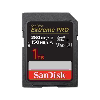Memoria flash SanDisk SDSDXEP-1T00-GN4IN 1Tb SDXC UHS-II Classe 10