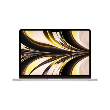 MacBook Air M2 (2022) 13.6', 3.5 GHz 256 Go 8 Go  Apple GPU 8, Lumière stellaire - AZERTY