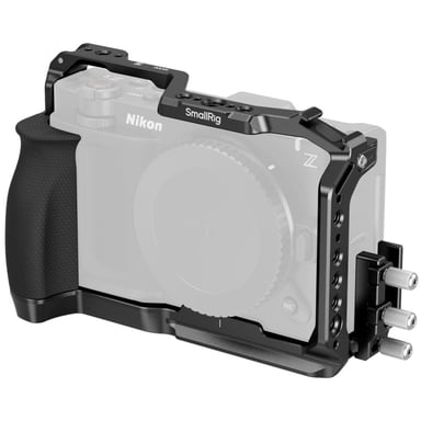 Jaula para cámara SmallRig 5467 para Nikon ZR Arca-Swiss, sujeta-cables HDMI/USB-C Negro