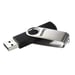 Memoria USB ''Rotate'', USB 2.0, 8 GB, 10 MB/s, negro/plateado