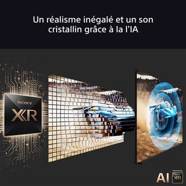 Televisore QD-OLED Bravia 8 II 2025 65'' 164 cm 4K UHD Argent sombre