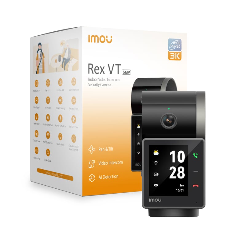 Caméra de surveillance connectée Imou Rex VT Pro intérieure