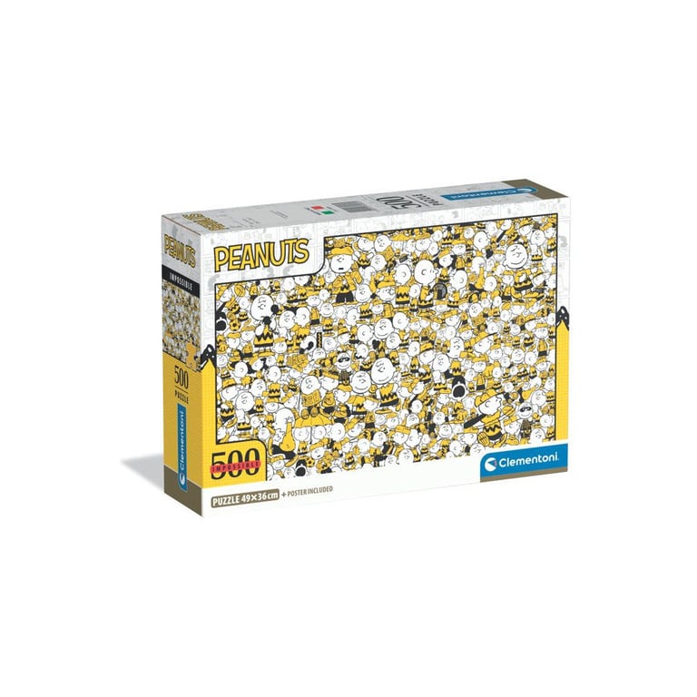 Puzzle 500 pièces : Impossible Snoopy Clementoni Puzzles - vue 1
