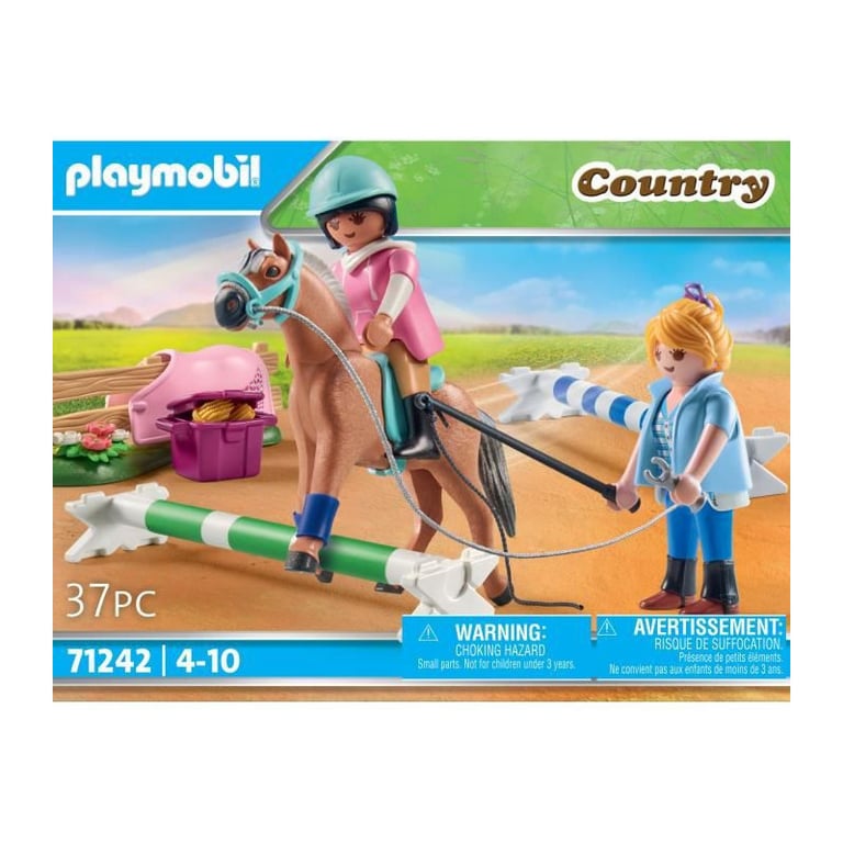 PLAYMOBIL 71242 Country Cavaliere et cheval avec monitrice Neuf - vue 2