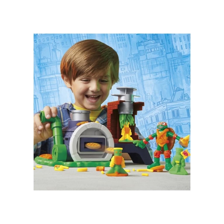 Play-Doh Les Tortues Ninja Four lance-pizza, coffret de pâte a modeler - Neuf