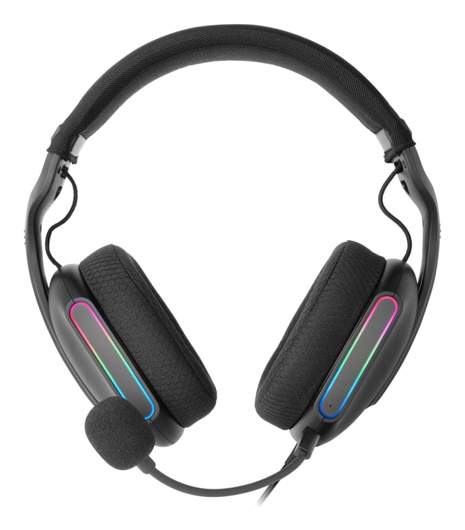 Casque Gaming Mars Gaming MH-PRO – Son Surround avec Éclairage ARGB - vue 3