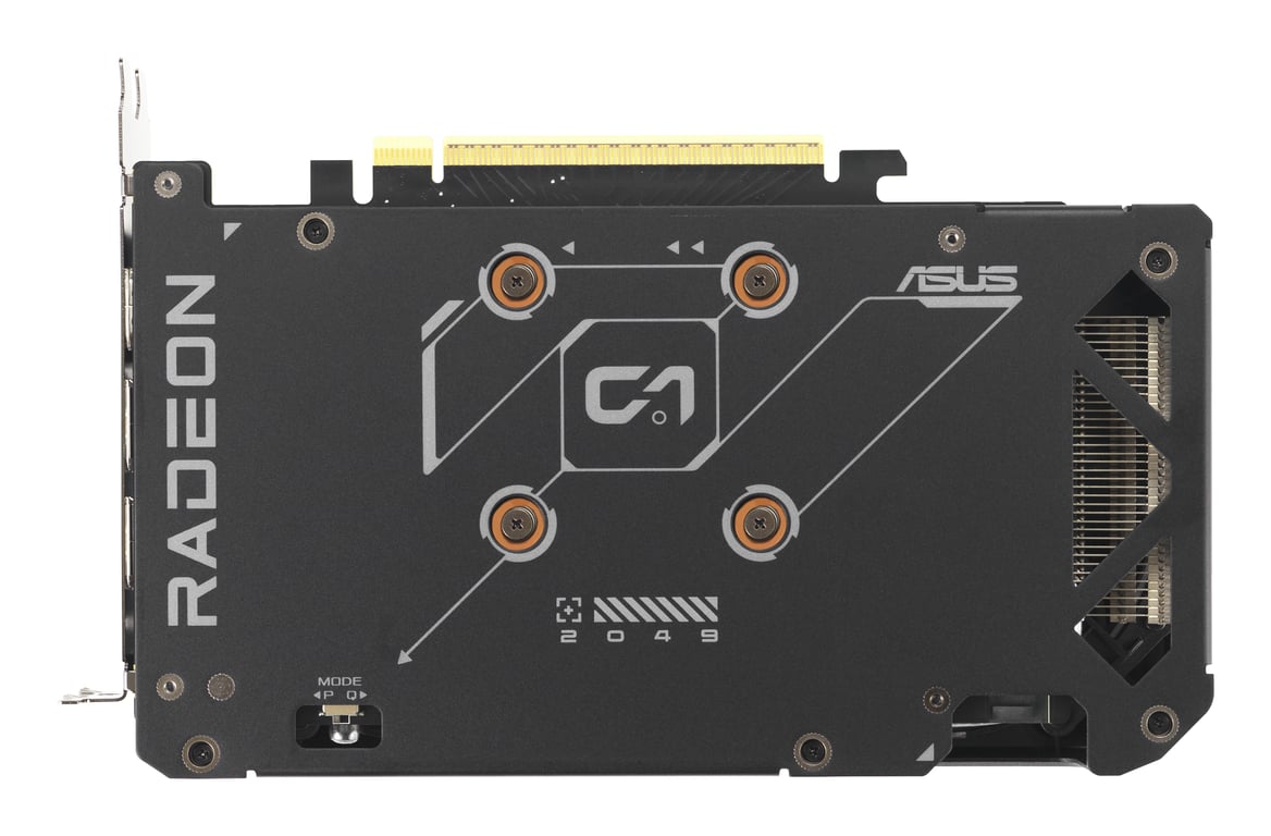 Asus Dual Radeon RX9060XT 8G GDDR6 - vue 3