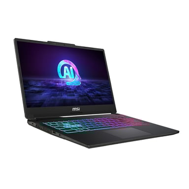 MSI Cyborg 15 AI A1VFK-003FR Intel Core Ultra 7 155H Ordinateur portable 39,6 cm (15.6'') Full HD 16 Go DDR5-SDRAM 512 Go SSD NVIDIA GeForce RTX 4060 Wi-Fi 6E (802.11ax) Windows 11 Home Noir