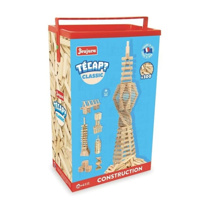 JEUJURA Tecap Classic 500 planchettes en bois jeu de construction - vue 9