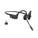 SHOKZ C110-AC-BK Auricolare senza fili con ganci per orecchio Desktop/Centro chiamate USB Type-C Bluetooth Nero